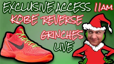 knock off reverse kobe grinches